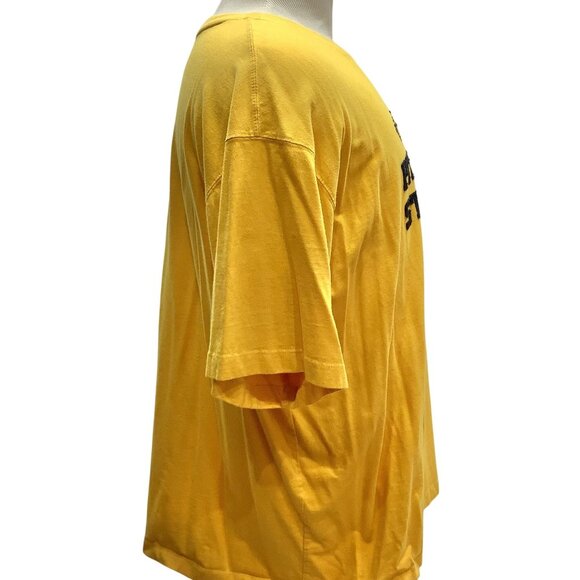 Reebok NFL Gridiron Classic Pittsburgh Steelers Yellow T-Shirt 2XL 100% Cotton M - Picture 2 of 8
